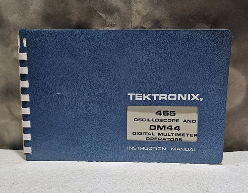 Tektronix 465 oscilloscopio - tektronix,