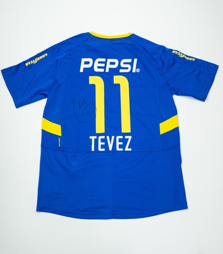 Carlos tevez signed boca - carlos,