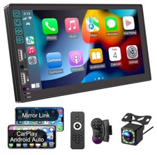 Autoradio 2 Din Con Telecamera E Telecomando