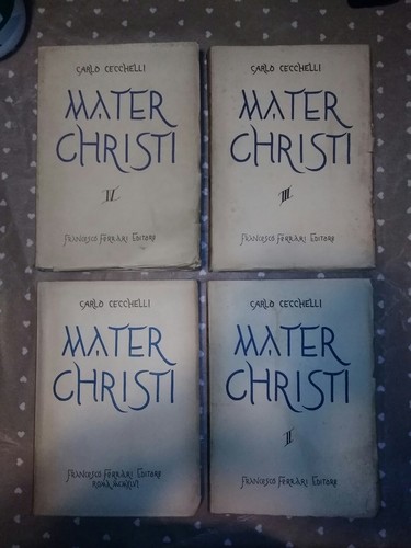 Carlo cecchelli mater - carlo, christi