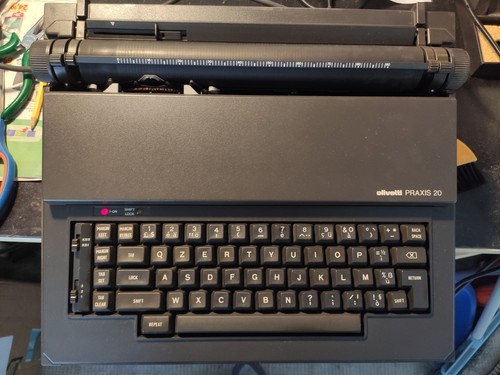 Macchina scrivere olivetti - macchina, da