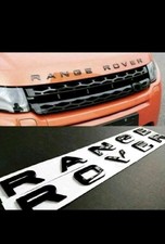 SCRITTA PER RANGE ROVER COFANO