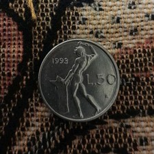 50 Lire Piccole Anno 1993
