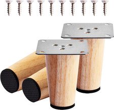4 Pezzi 8Cm Gambe per Mobili