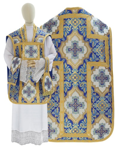 Pianeta blu con - blu, stola