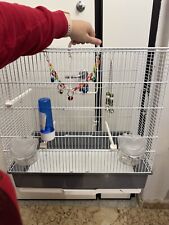 Ferplast Gabbia per canarini REKORD 2 Gabbietta per uccellini, Completa di acces