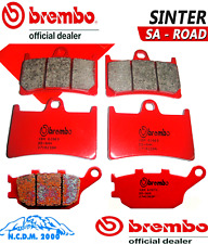 PASTICCHE FRENO BREMBO ROSSE ANTERIORI+ POSTERIORI YAMAHA FZ1 FAZER 2013