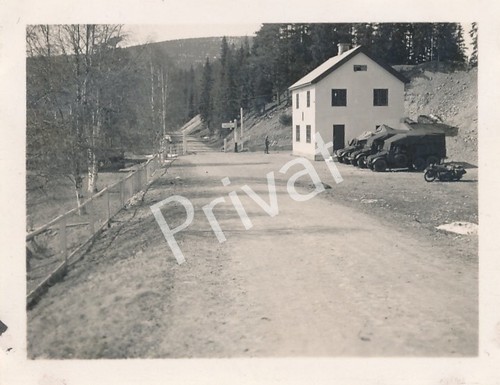 Foto wkii zollstation trysil - zollstation, "
