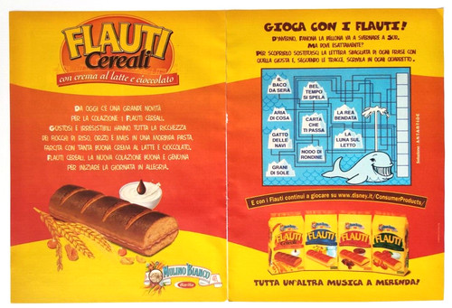 Pubblicita flauti cereali - flauti,