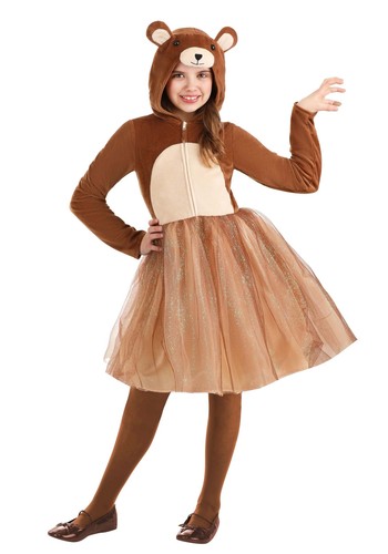 Costume orso tutù bambina