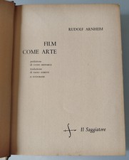 FILM COME ARTE di Rudolf Arnheim