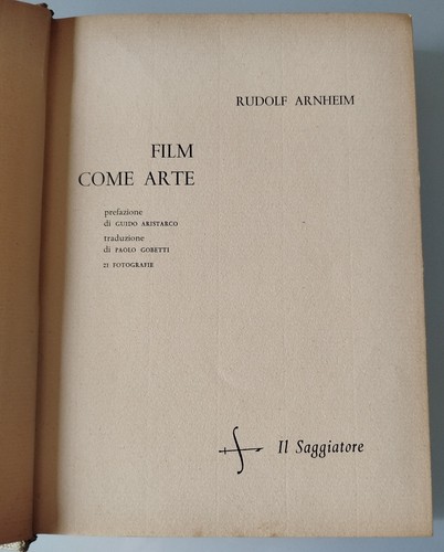Film come arte rudolf - film, di