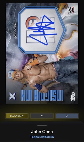 Digital topps wwe - digital, slam
