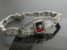 Bracciale vintage stile tennis