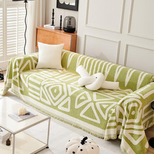 Copridivano in Ciniglia, Foulard Divano,Coperta Decorativa Multifunzionale, Teli