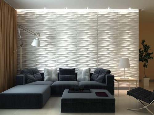 Pannelli parete arredamento - parete, 3d