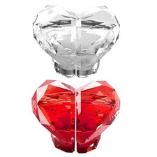 Coperchio del serbatoio del WC a forma di cuore, maniglia per cassetto, comodo