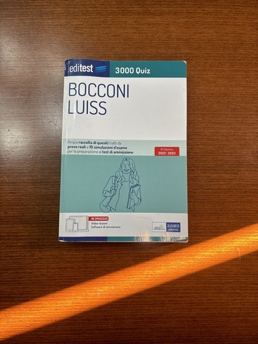 Editest bocconi luiss - luiss,
