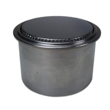 Tappo Serbatoio Pop Up Mini Cromato Alluminio più Inserto per Moto Serbatoi Benzina