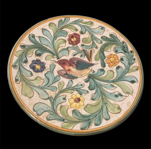Piatto deruta uccello - 🐦,