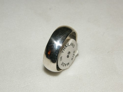 Anello fascia nuziale argento - anello,