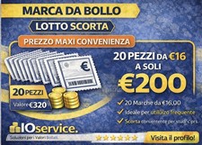 Marche da Bollo €16 –