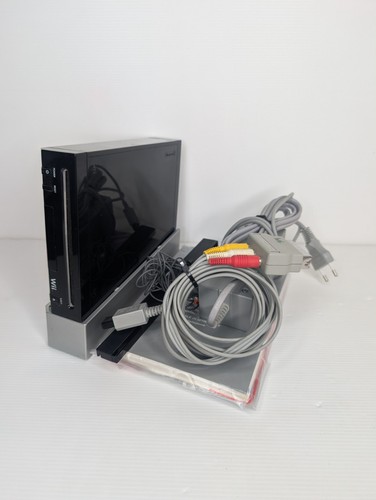 Console nintendo wii - console, nera