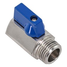 Mini valvola a sfera 1/2 pollice funzionamento senza sforzo per uso quotidiano a