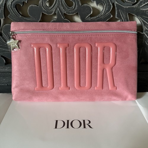 Dior beauty pink trousse pouch - dior,