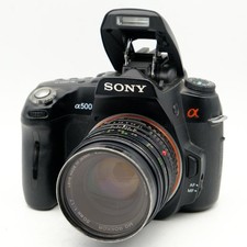 Sony Alpha A500 DSLR +