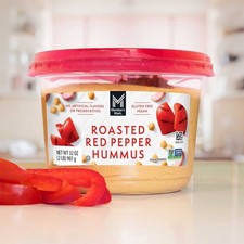 Hummus al pepe rosso tostato