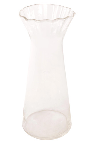 Vaso vetro trasparente - vetro,