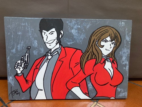 Dipinto mano arte moderna - a,