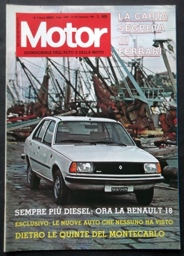 Motor 1981 ferrari - motor,