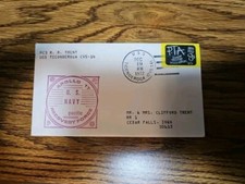 USS TICONDEROGA CVS-14 1972 APPOLLO 17 FORZA DI RECUPERO