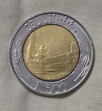 Moneta rara 500 - , lire