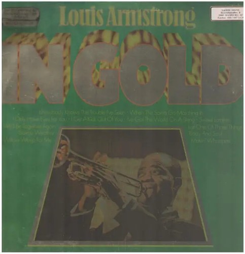 Louis armstrong gold in - gold,