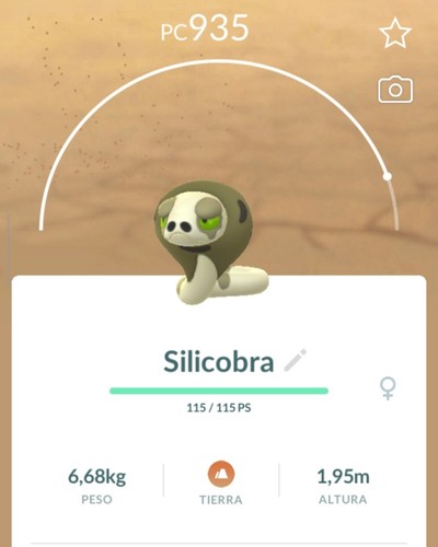 Pokemon silicobra salanga - go,