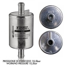 FILTRO GAS GPL PER DACIA
