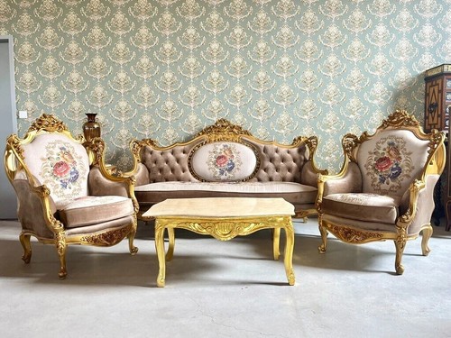Set divano ornato stile - divano,