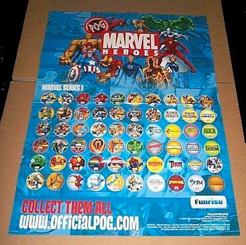 Poster marvel pog 2006 - poster,