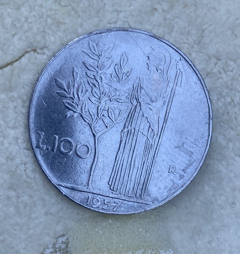 Moneta italiana 100 - italiana, lire