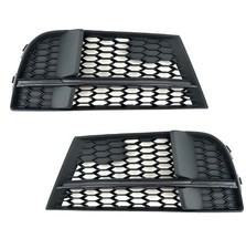 2 grille antibrouillard noir pour AUDI A3 sline et S3 8V phase 2 de 05/2016-2019