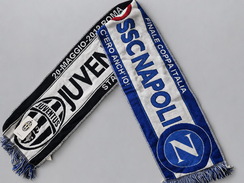 Juventus napoli sciarpa finale - napoli,