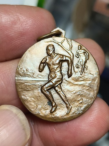 Medaglia sportiva atletica - sportiva,