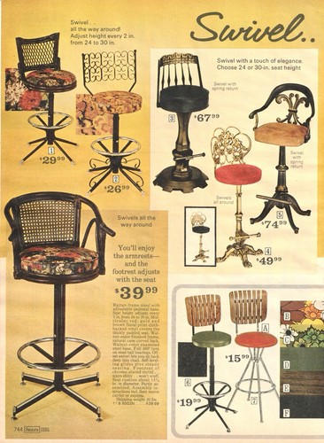 Sgabelli bar vintage 1973 - sgabelli, da