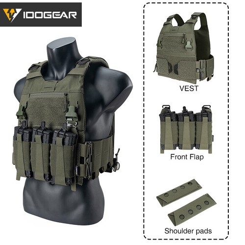 Idogear gilet tattico fcsk - tattico, 3.0