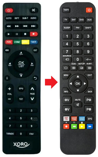 Telecomando adatto per ariva - adatto,