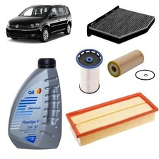 Kit tagliando 4 filtri + 5L