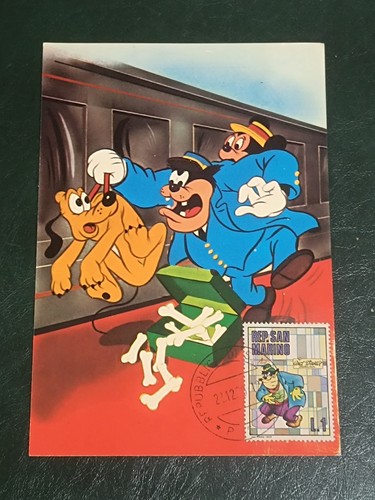 Cartolina disney topolino - cartolina,